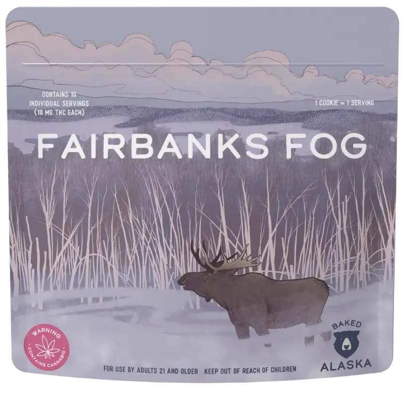 View of the beautiful Alaska-inspired product packaging